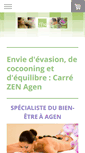 Mobile Screenshot of carre-zen.fr